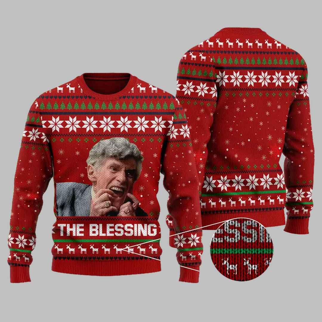 Uncle Lewis The Blessing Ugly Christmas Sweater – Moonbestprint