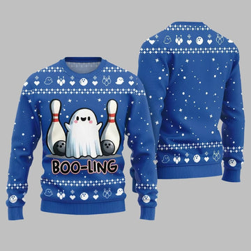 Unique Bowling Halloween Ugly Sweater Christmas 2026 - Moonbestprint