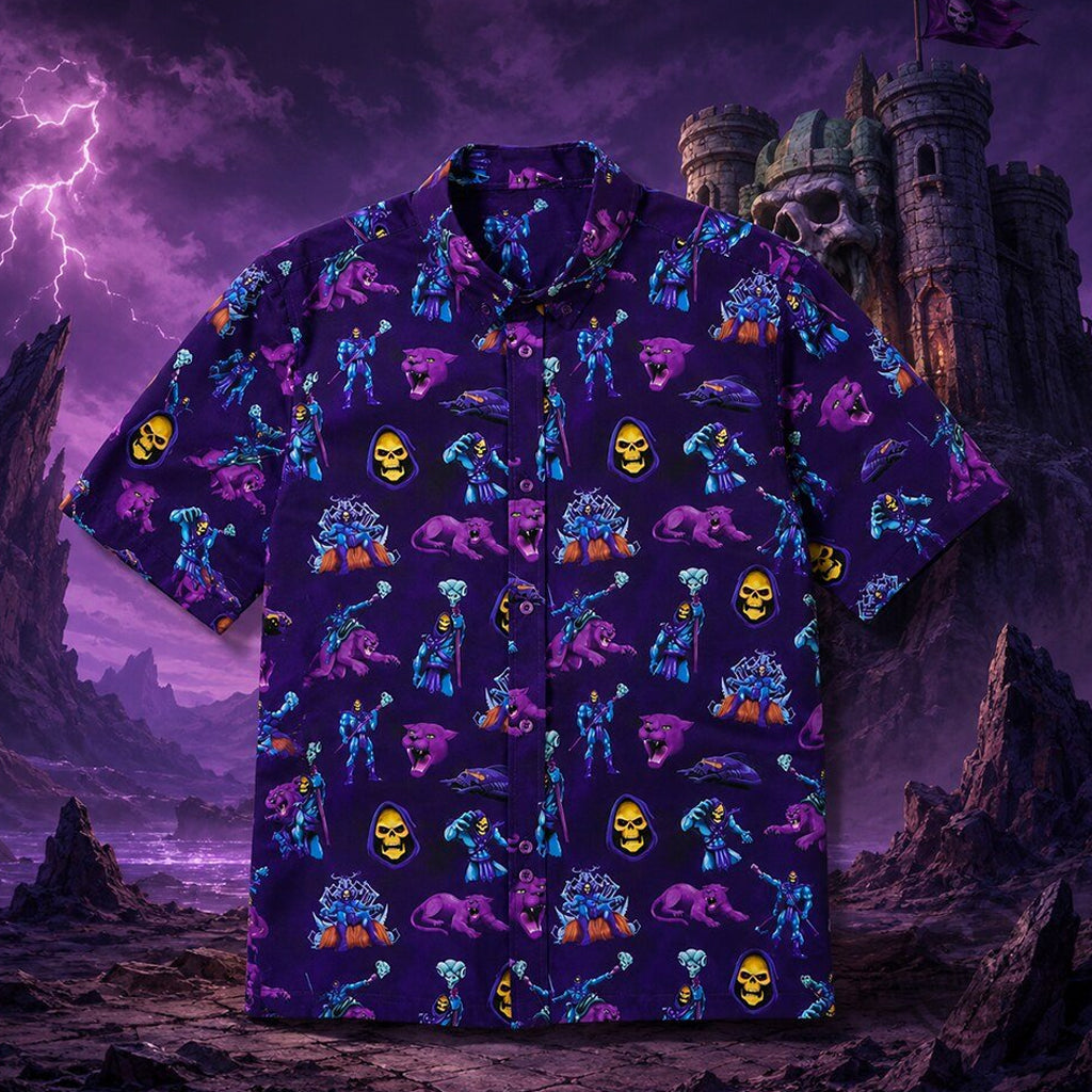 Unisex Brandon Walker Masters Of The Universe Purrr-fectly Evil Graphic Hawaiian Shirt for Entertainment Fans – Moonbestprint