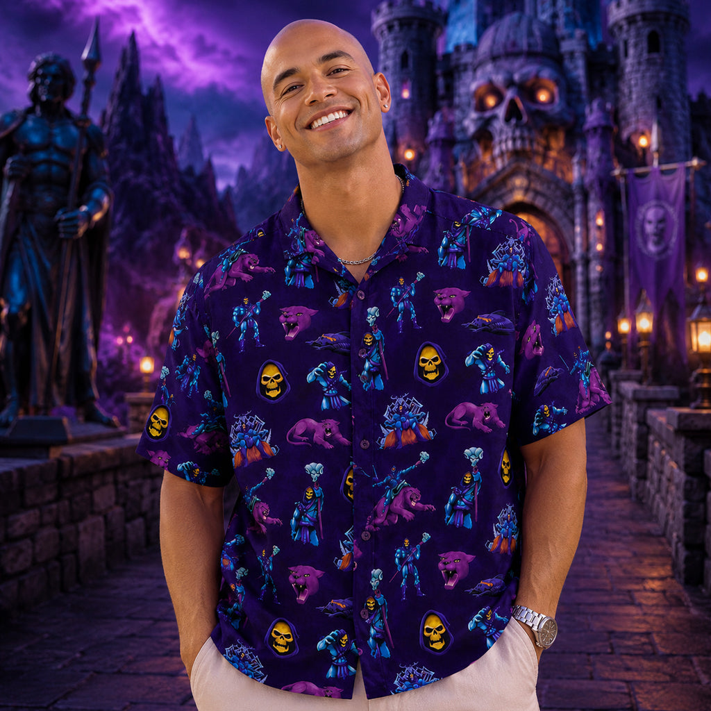 Unisex Brandon Walker Masters Of The Universe Purrr-fectly Evil Graphic Hawaiian Shirt for Entertainment Fans – Moonbestprint