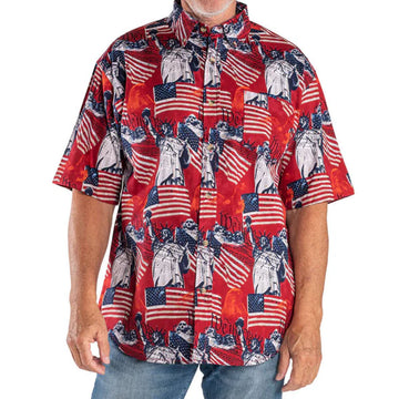 Unisex Eagle Liberty We Are The People USA 1776-2026 Hawaiian Shirt for Patriotic Fans – Moonbestprint