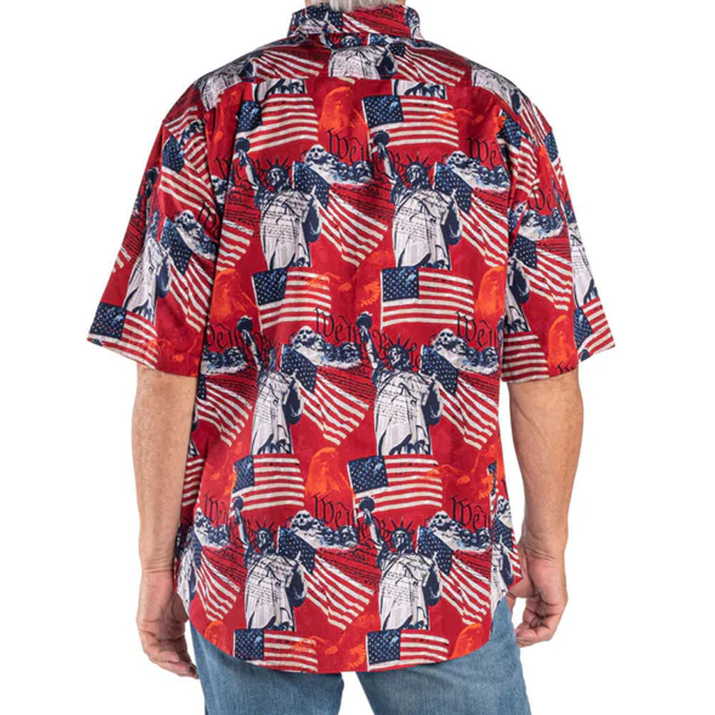 Unisex Eagle Liberty We Are The People USA 1776-2026 Hawaiian Shirt for Patriotic Fans – Moonbestprint