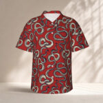 Unisex Fotbe Snake 2026 Graphic Hawaiian Shirt for Casual Fashion Fans – Moonbestprint