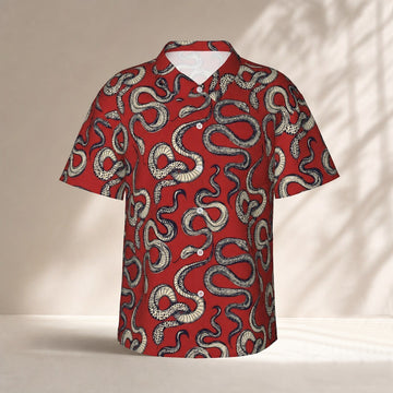 Unisex Fotbe Snake 2026 Graphic Hawaiian Shirt for Casual Fashion Fans – Moonbestprint