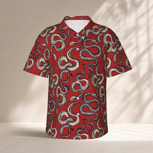 Unisex Fotbe Snake 2026 Graphic Hawaiian Shirt for Casual Fashion Fans – Moonbestprint