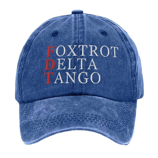 FDT Unisex Foxtrot Delta Tango Print Hat -Moonbestprint