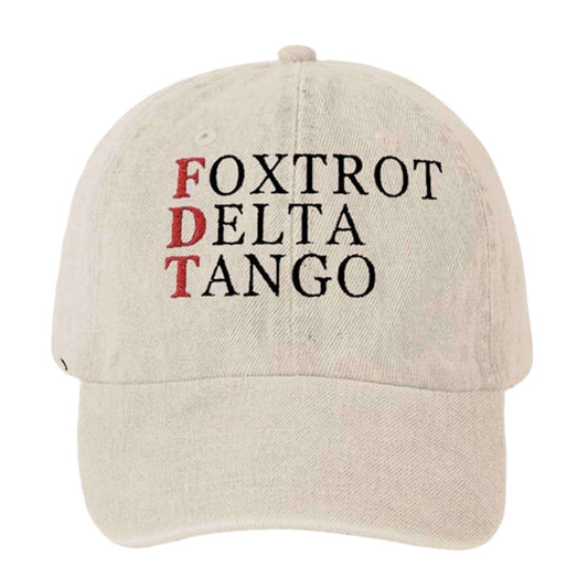 FDT Unisex Foxtrot Delta Tango Print Hat -Moonbestprint