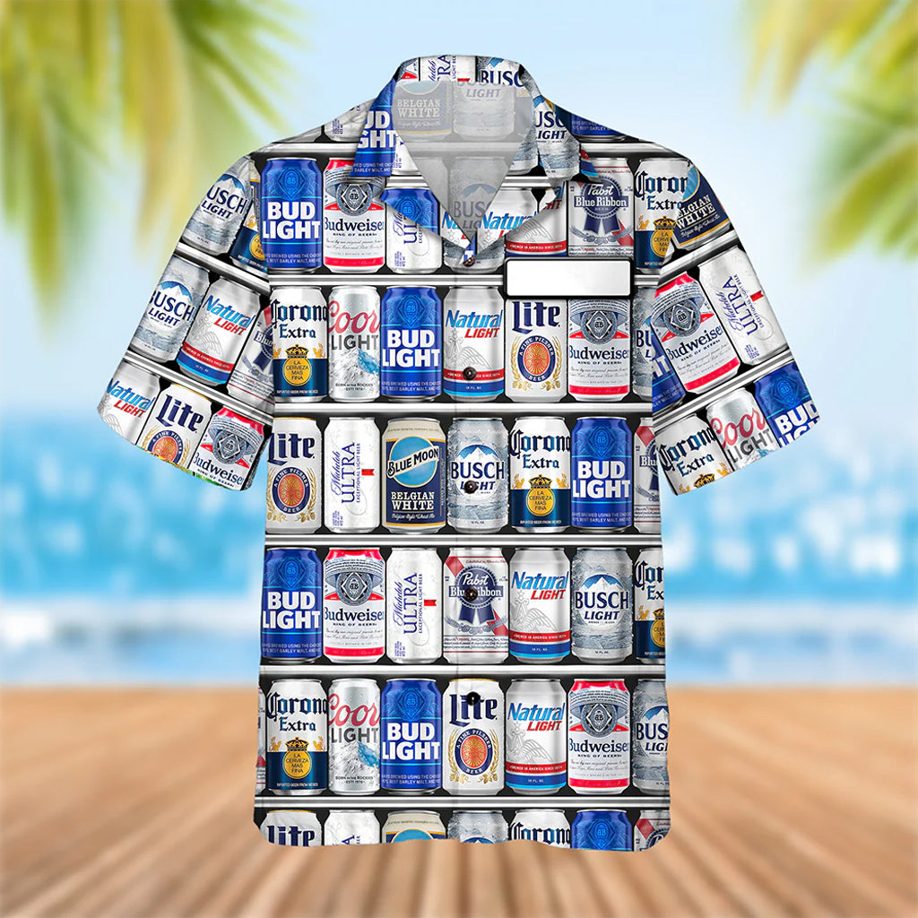 Unisex Funny Drink Can Hawaiian Shirt for Drinking Lovers – Moonbestprint