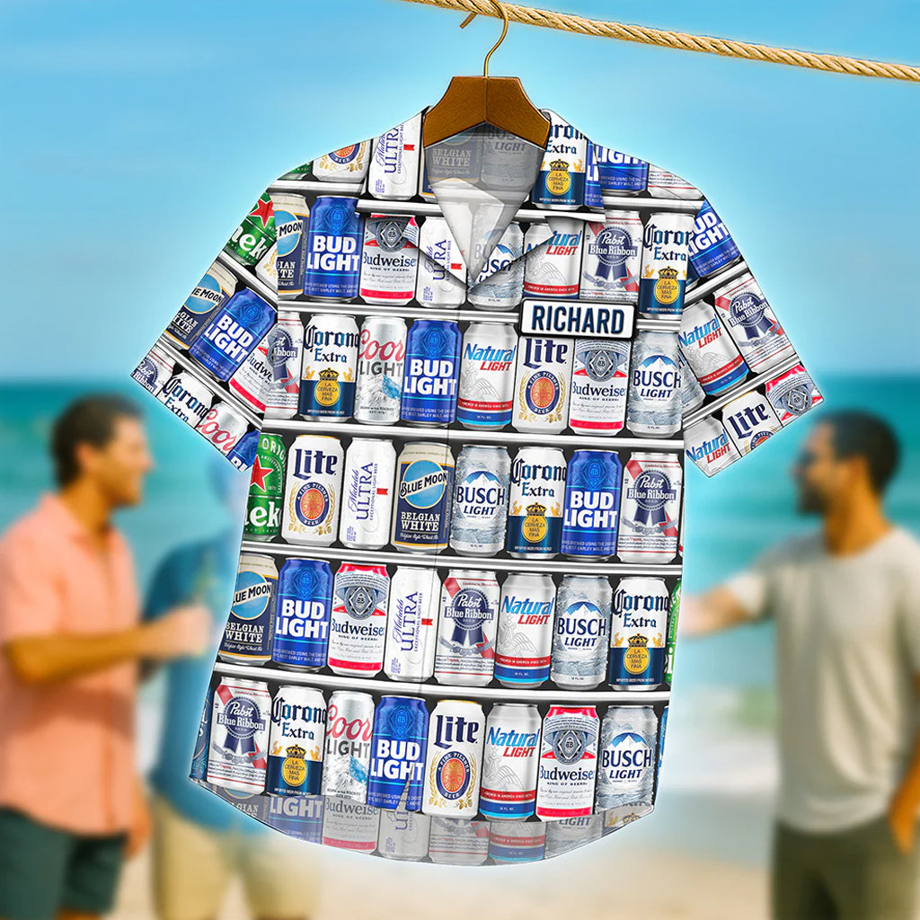Unisex Funny Drink Can Hawaiian Shirt for Drinking Lovers – Moonbestprint