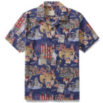 Unisex Looking Back To 1777 Patriotic Hawaiian Shirt for American History Fans – Moonbestprint