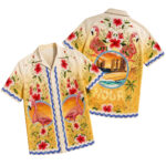 Unisex Neon City Vibes Jason Flamingo 2026 Hawaiian Shirt for Gaming Fans – Moonbestprint