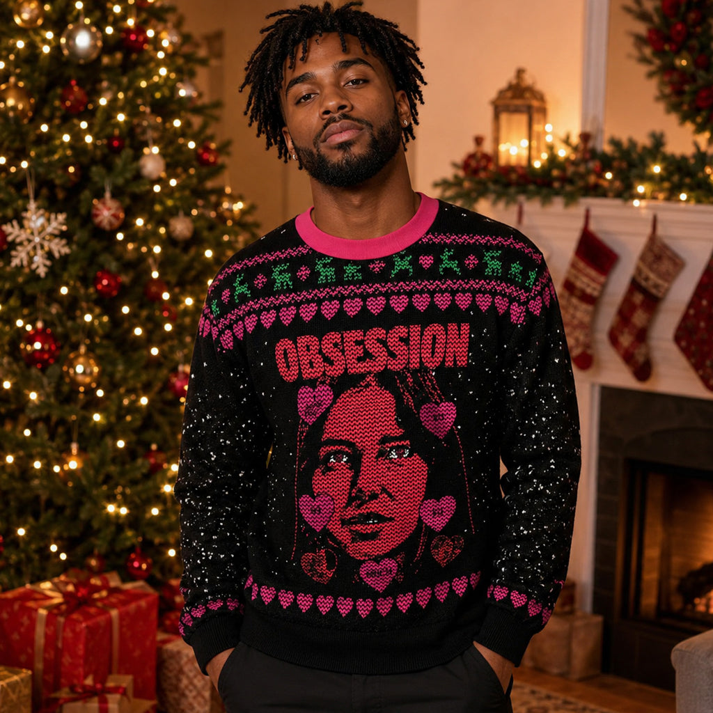 Unisex Obsession 2026 I Love You So Much Ugly Christmas Sweater for Horror Fans – Moonbestprint