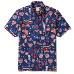 Unisex Patriotic Red White And Blue Atmosphere Hawaiian Shirt for Patriotic Fans – Moonbestprint