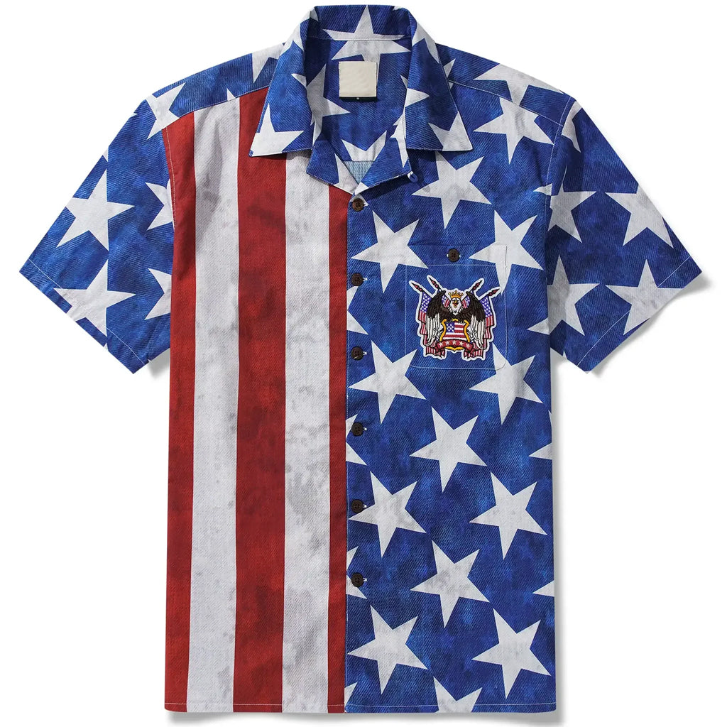 Unisex Patriot's Honor Hawaiian Shirt for Patriotic Fans – Moonbestprint