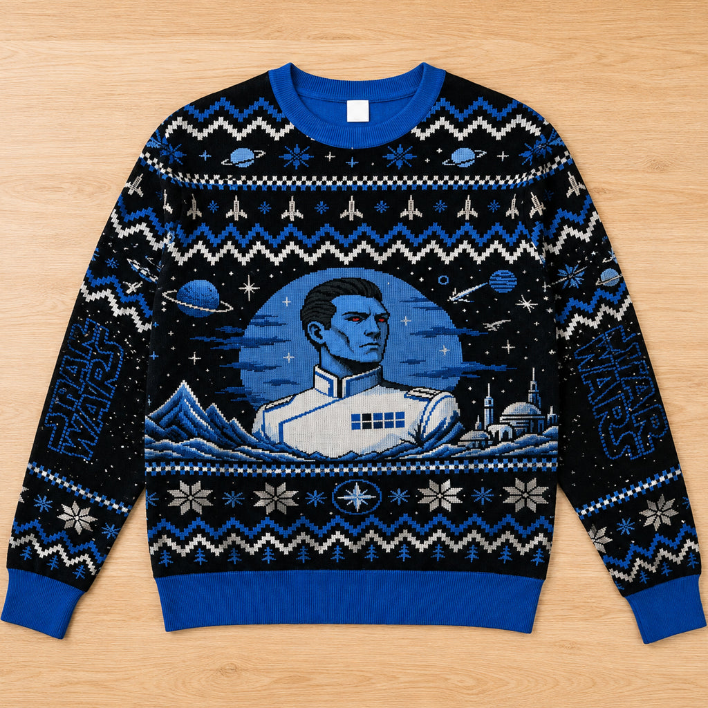 Unisex Star Wars Thrawn Ugly Christmas Sweater for Star Wars Fans – Moonbestprint