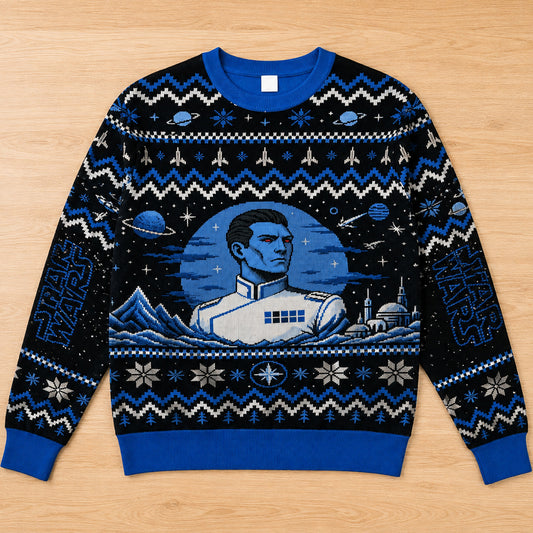 Unisex Star Wars Thrawn Ugly Christmas Sweater for Star Wars Fans – Moonbestprint