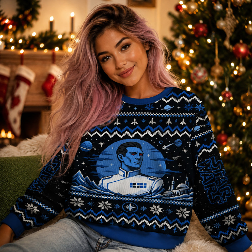Unisex Star Wars Thrawn Ugly Christmas Sweater for Star Wars Fans – Moonbestprint