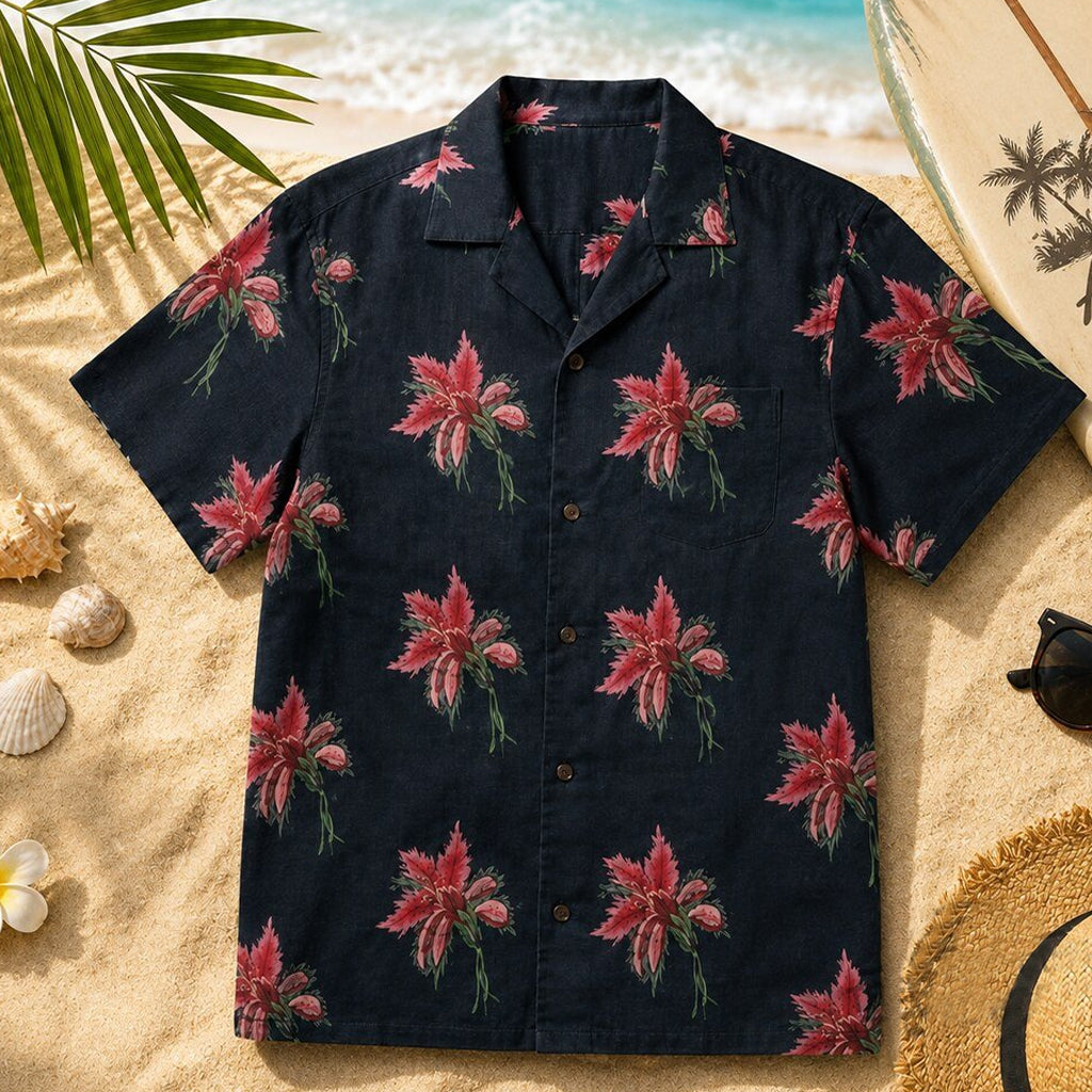 Unisex Travis Kelce Floral Hawaiian Shirt for Football Fans – Moonbestprint