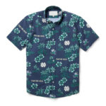 University of Notre Dame Kekai Performance Navy Hawaiian Shirt – Moonbestprint