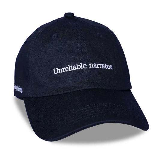 Unreliable Narrator Book Of The Month Hat -Moonbestprint