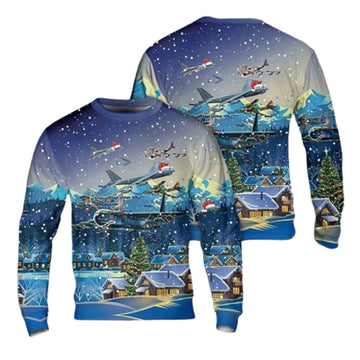 Us Army Boeing B 52 Stratofortress Ugly Christmas Sweater – Moonbestprint