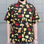 Utz Crab Chips, Mallets, & Crabs (Black) / Hawaiian Shirt – Moonbestprint