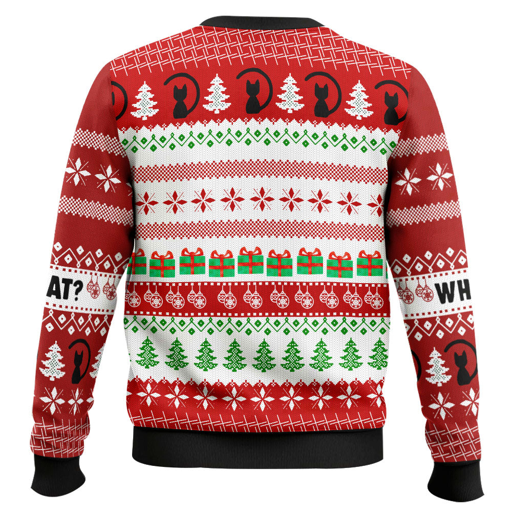 What Black Cat Ugly Christmas Sweater – Moonbestprint