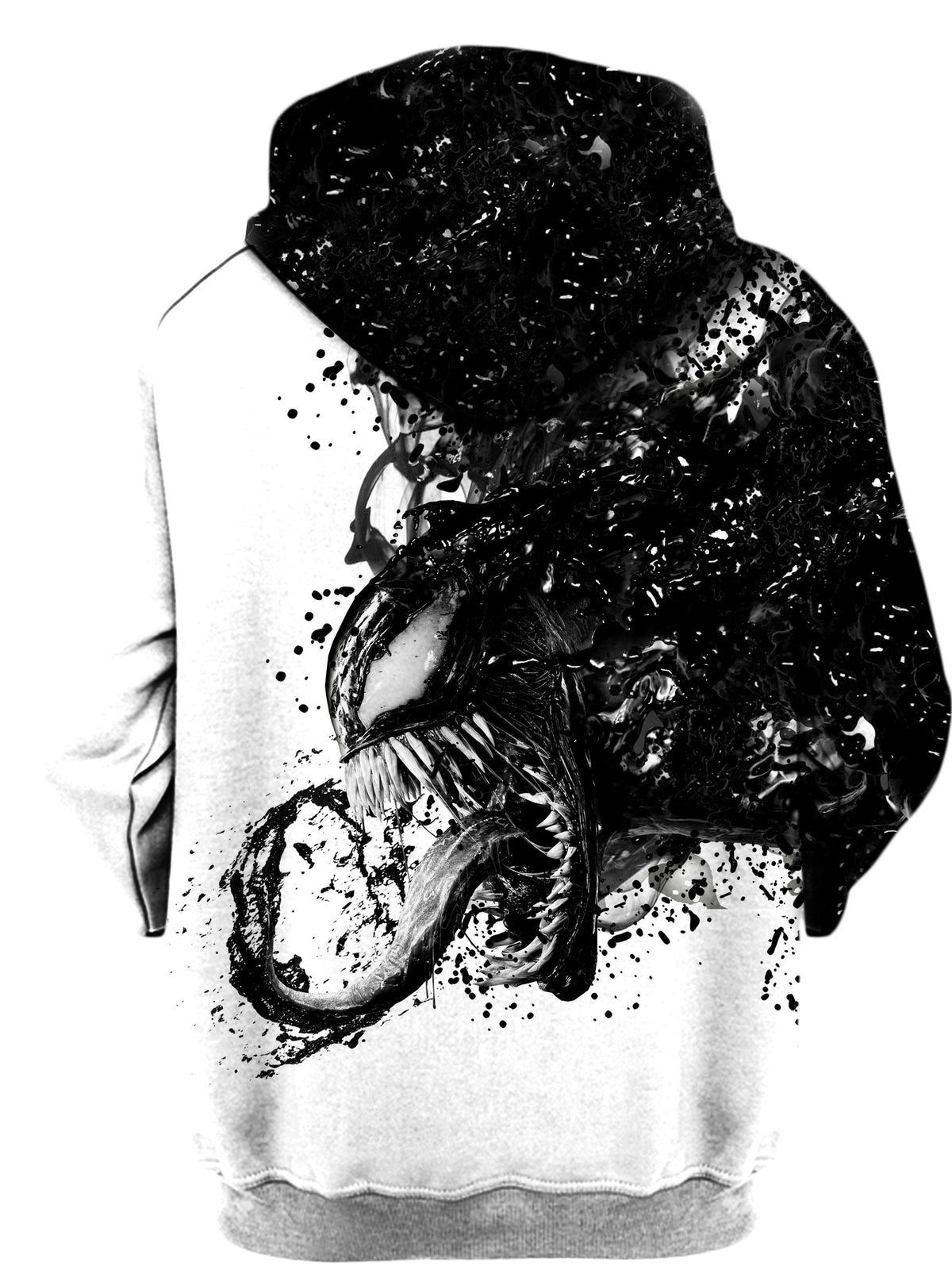 Venom BW Unisex Hoodie - Moonbestprint