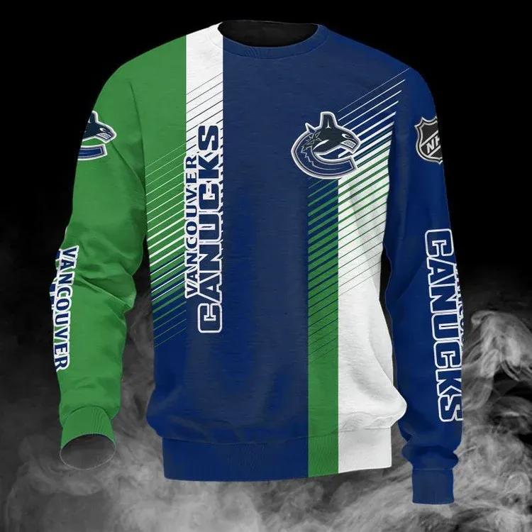 Vancouver Canucks Ugly Christmas Sweater, NHL Christmas Sweater Moonbestprint