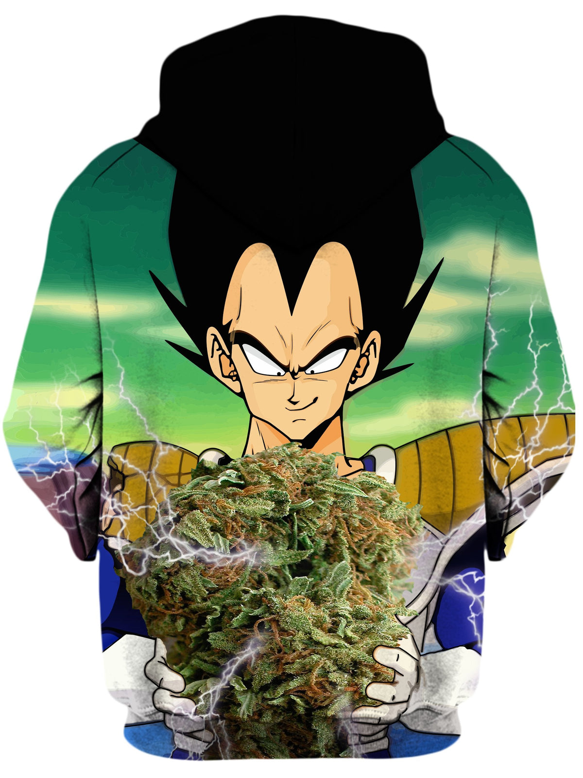 Vegeta Super Saiyan Nug Hoodie -Moonbestprint
