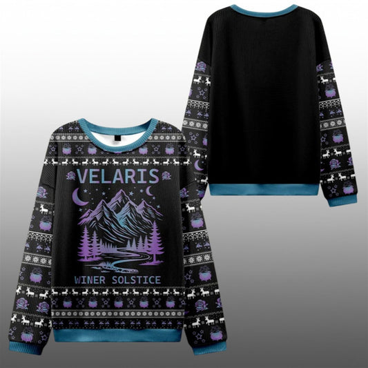 Velaris Winter Solstice Ugly Sweater 2026 Christmas - Moonbestprint