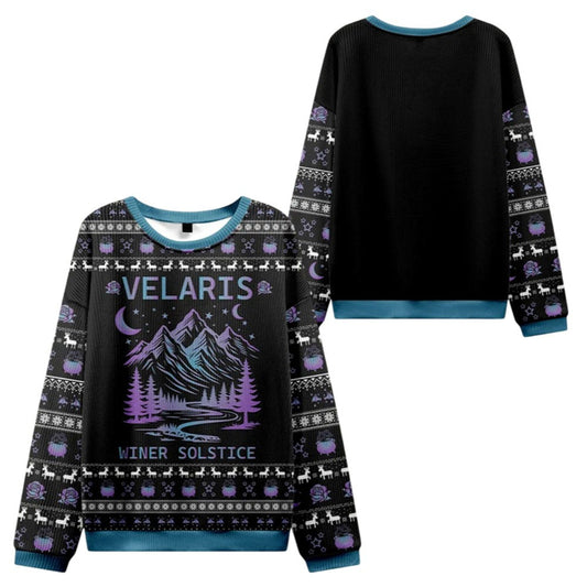 Velaris Winter Solstice Ugly Sweater 2026 Christmas - Moonbestprint