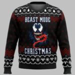 Venom Beast Mode Christmas Ugly Christmas Sweater – Moonbestprint