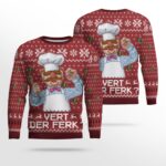 Vert Der Ferk The Muppet Show Ugly Christmas Sweater – Moonbestprint