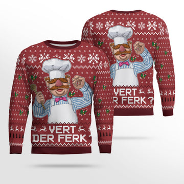 Vert Der Ferk The Muppet Show Ugly Christmas Sweater – Moonbestprint