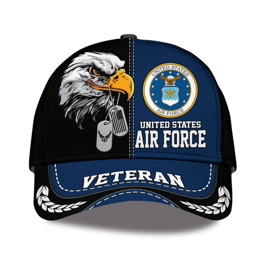 Veterans United States Air Force Hat -Moonbestprint