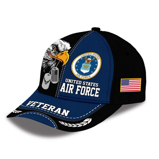 Veterans United States Air Force Hat -Moonbestprint
