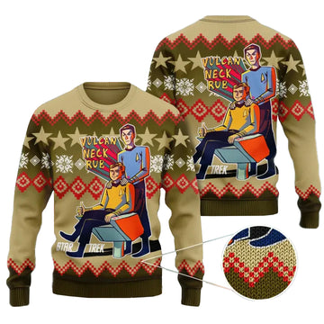 Vulcan Neck Rub Star Trek Ugly Sweater – Moonbestprint