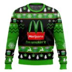 Marijuana I'm Smokin' It Christmas Ugly Sweater – Moonbestprint