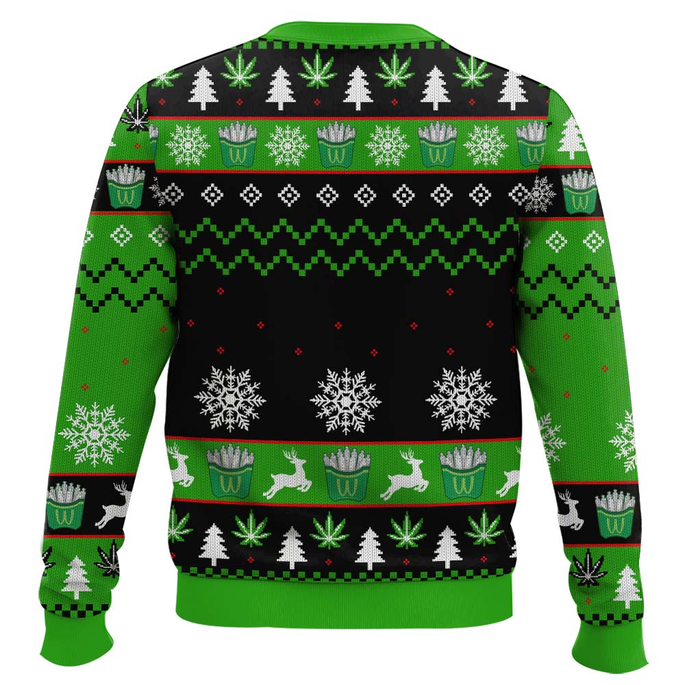 Marijuana I'm Smokin' It Christmas Ugly Sweater – Moonbestprint