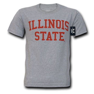 ISU Illinois State University Game Day T-Shirt Heather Grey