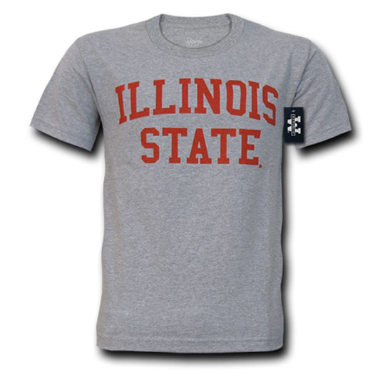 ISU Illinois State University Game Day T-Shirt Heather Grey