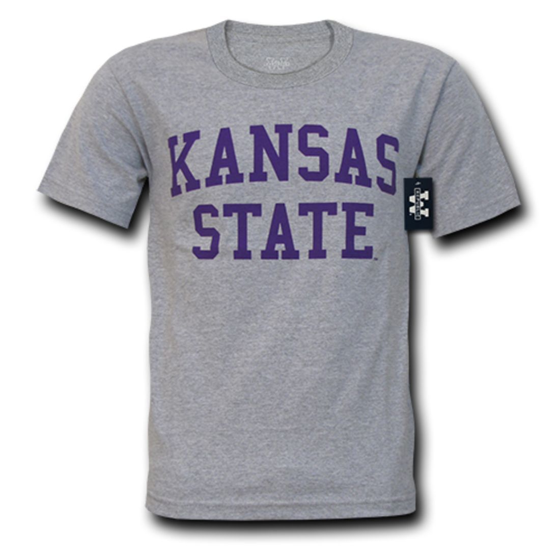 KSU Kansas State University Game Day T-Shirt Heather Grey
