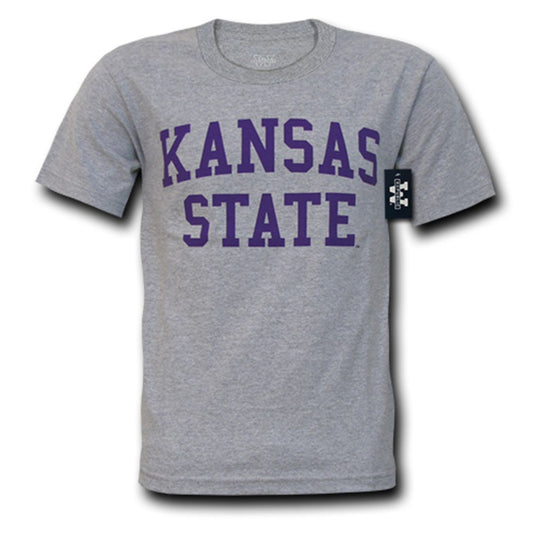 KSU Kansas State University Game Day T-Shirt Heather Grey