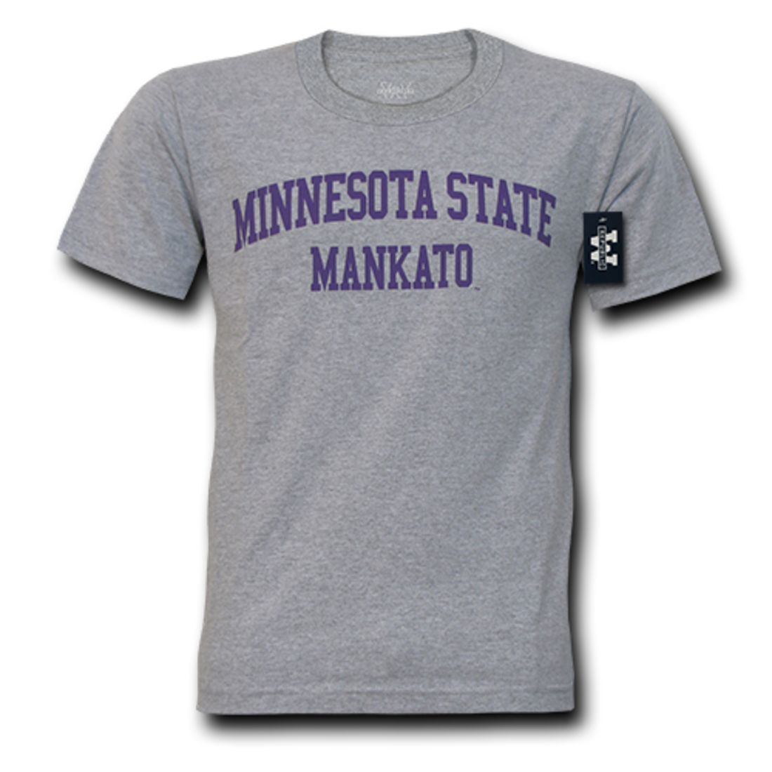 MNSU Minnesota State University Mankato Game Day T-Shirt Heather Grey