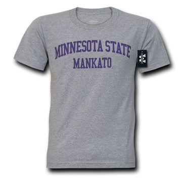 MNSU Minnesota State University Mankato Game Day T-Shirt Heather Grey