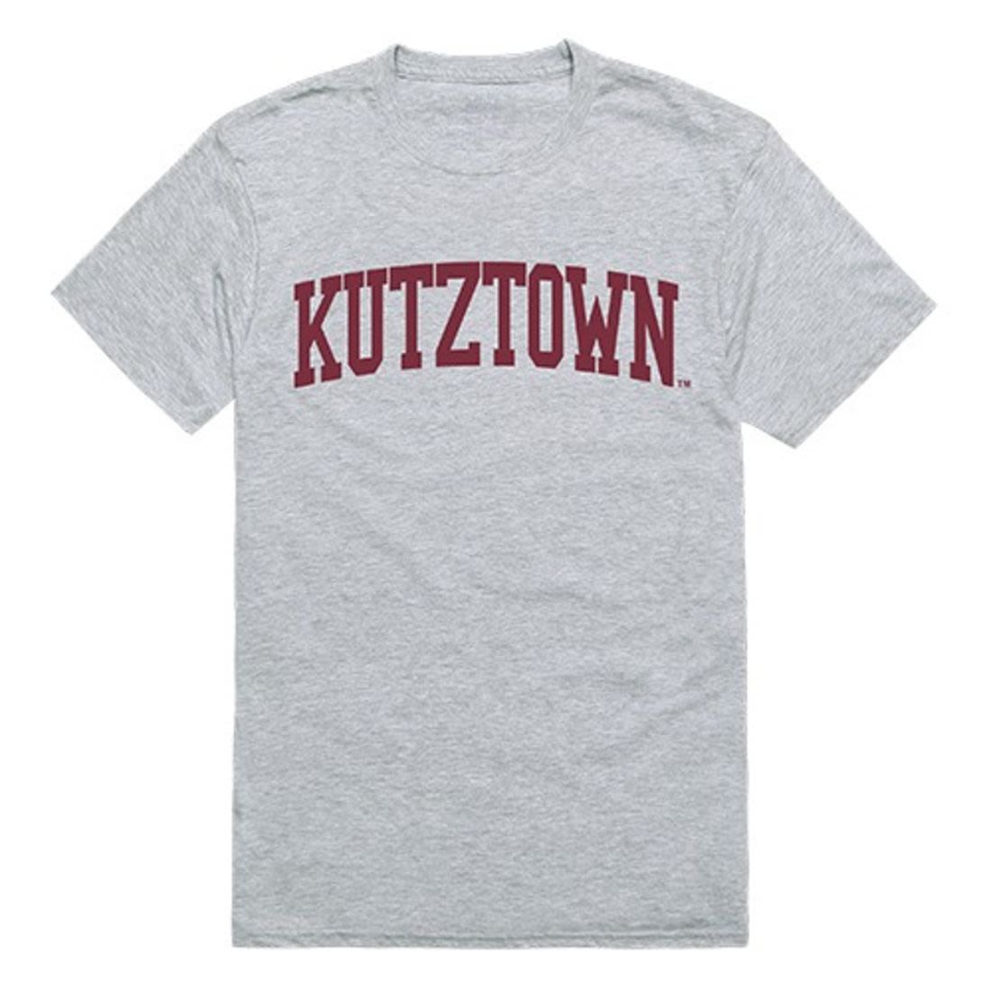 Kutztown University of Pennsylvania Mens Game Day Tee T-Shirt Heather Grey