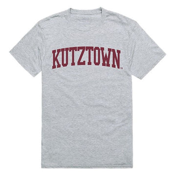 Kutztown University of Pennsylvania Mens Game Day Tee T-Shirt Heather Grey