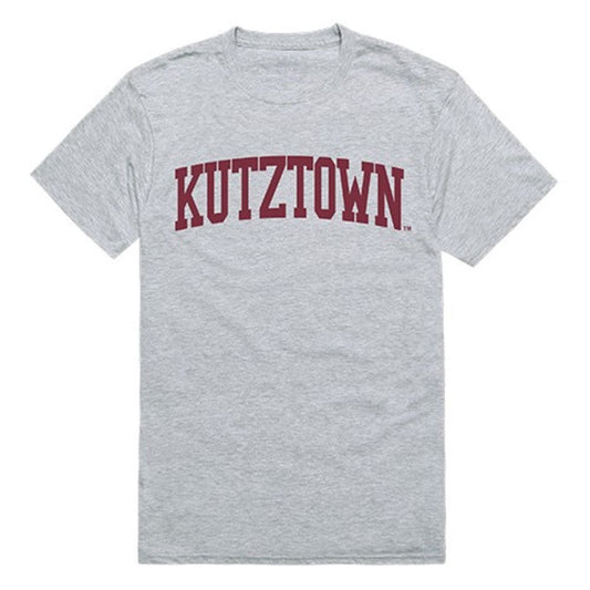 Kutztown University of Pennsylvania Mens Game Day Tee T-Shirt Heather Grey
