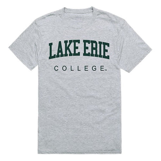 Lake Erie College Mens Game Day Tee T-Shirt Heather Grey